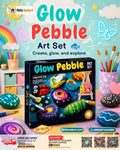 Glow Pebble Art Set