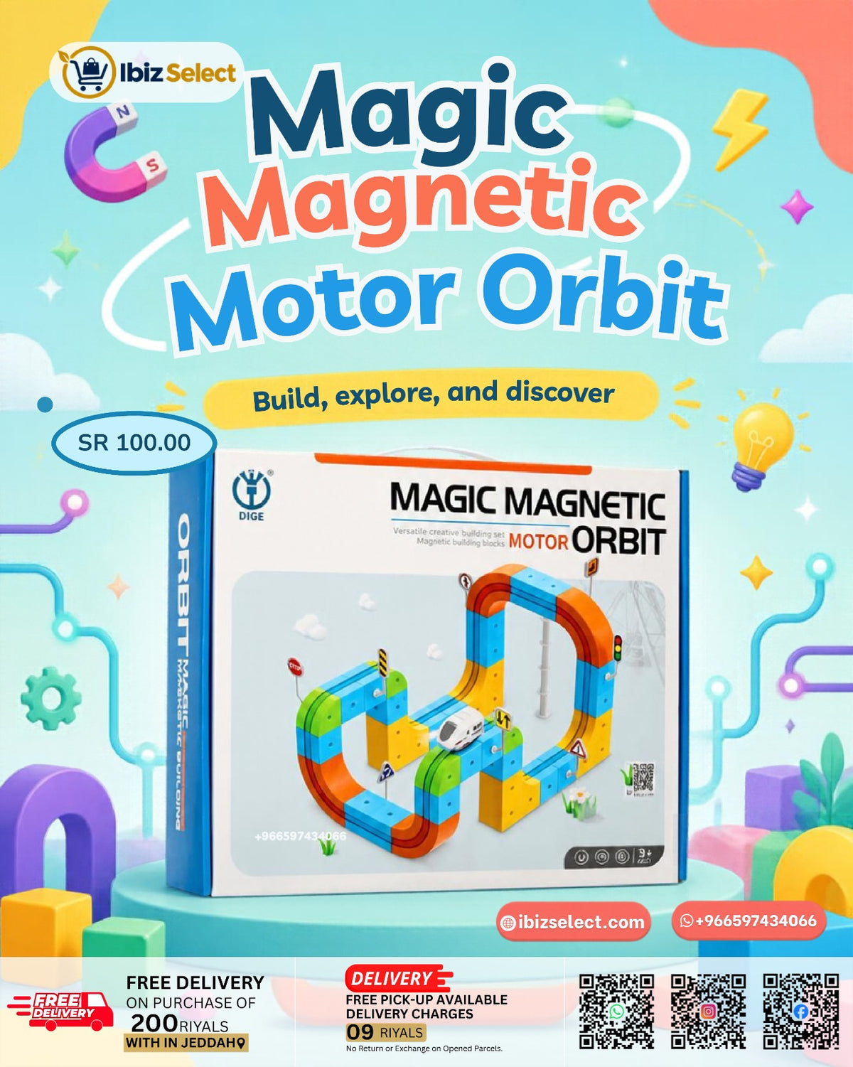 Magic Magnetic Motor Orbit