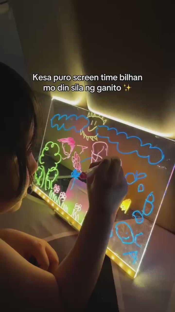 Multifunctional luminous Drawing Board